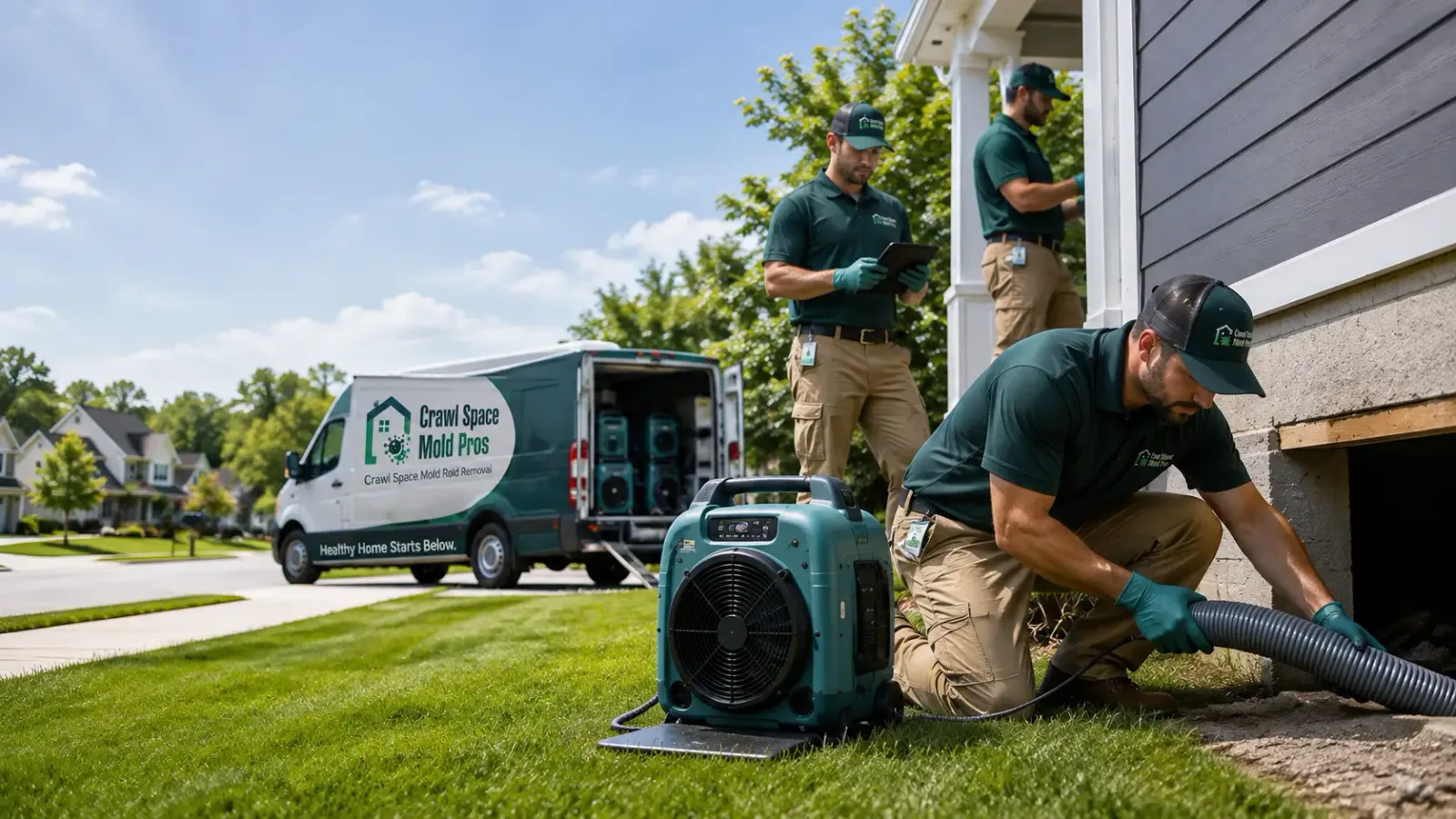 Crawl Space Mold Removal in Erin, NY